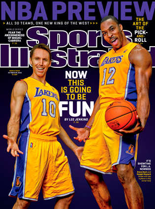 Steve Nash Dwight Howard SI cover